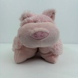 Pillow Pets Pee Wee Pink Wiggly Pig Plush Stuffed Animal Toy 11 inch 2010